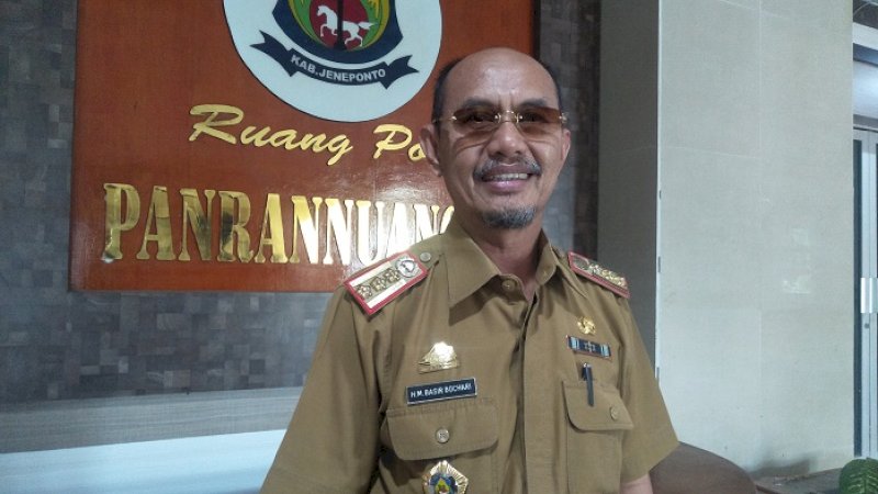 Kepala Badan Kepegawaian dan Pengembangan Sumber Daya Manusia (BKPSDM) Jeneponto, Muh Basir Bochari