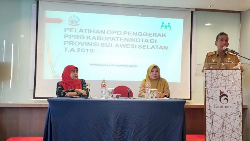 Kepala Dinas Pemberdayaan Perempuan dan Perlindungan Anak (DPPPA) Sulawesi Selatan, Ilham A Gazaling.