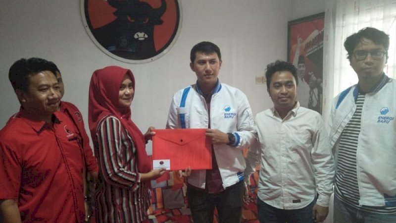 Usung Tagline Energi Baru, Fadli Ananda Daftar di PDIP Makassar