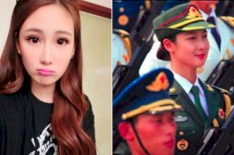 Mantan Model Pakaian Dalam Jadi Tentara Tercantik di China