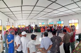 Diawali Doa untuk BJ Habibie, Aparat di Pituriawa Sidrap Ikut Pelatihan