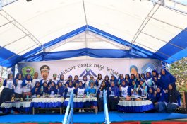 Ribuan Kader PKK Meriahkan Jambore Dasa Wisma Barru