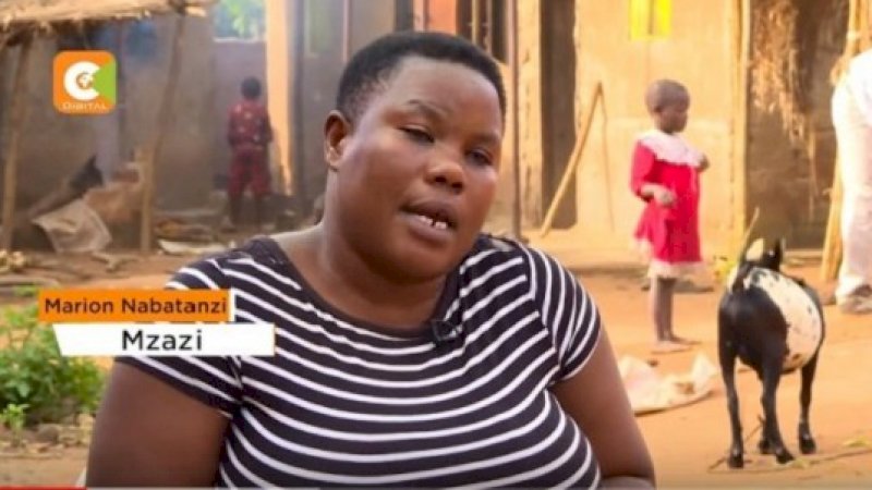 Mariam Nabatanzi. (FOTO: YOUTUBE KENYA CITIZEN TV)
