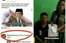 Terciduk Hina Mendiang Habibie, Ibu Pelaku Langsung Perlihatkan Surat Sakit Jiwa