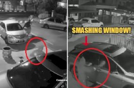 Video Detik-detik 5 Perampok Bersenjata Menerobos Masuk dan Coba Rampok Wanita