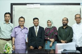 Balon Wali Kota Makassar Ini Jadi Ketua Dewan Penguji Mahasiswa Pascasarjana