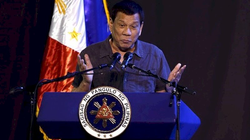 Presiden Filipina Rodrigo Duterte  (Getty Images)