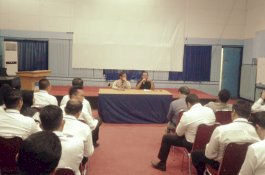 Peserta Diklatpim III Pemkab Jeneponto Visitasi di RRI Makassar