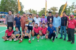 Wakil Bupati Sidrap Tutup Turnamen Sepak Takraw Bila Riase Cup 2019