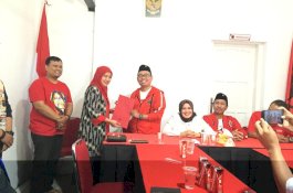 45 Menit Siapkan Berkas, Aliyah Mustika Ilham Pendaftar Terakhir di PDIP Makassar