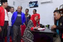 IAS dan Daeng Ancu Kompak Antar Aliyah Daftar di PDIP Makassar