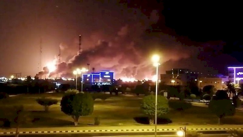 Dampak serangan di Abqaiq