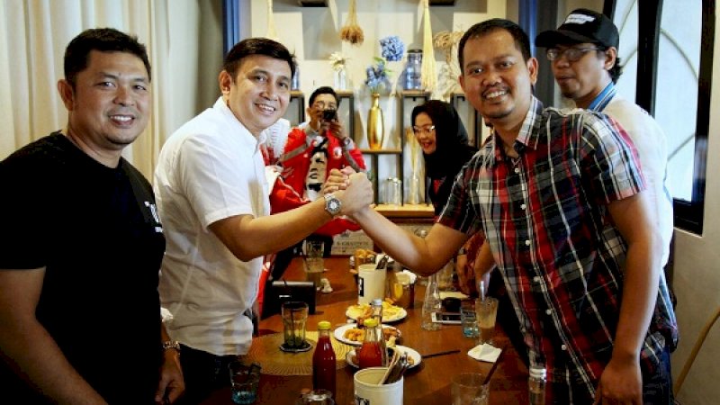 Pertemuan Rudy Pieter Goni dengan dr Fadli Ananda.