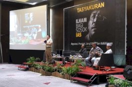 Semeja Danny, Ilham Arief Sirajuddin Gelar Syukuran Ultah Sambil Luncurkan Buku