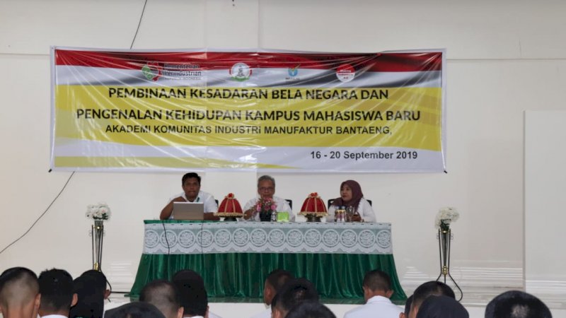 Selama 5 Hari, Ini Rangkaian Kegiatan PKKMB AK-Manufaktur Bantaeng