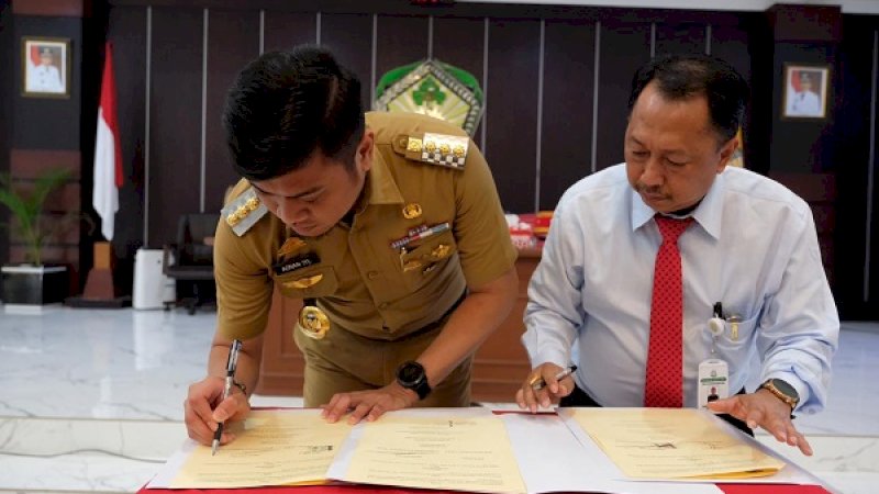 Pemerintah Kabupaten Gowa menggandeng Kejaksaan Negeri (Kejari) Gowa untuk melakukan penandatanganan dua Memorandum of Understanding (MoU). 