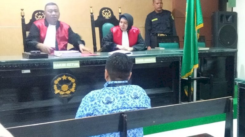 dr Deny Mattius saat bersaksi di PN Sungguminasa, Selasa (17/9/2019).