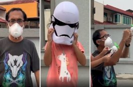 Video Kocak Ayah dan Anak Malaysia Tiup Asap Kembali ke Indonesia