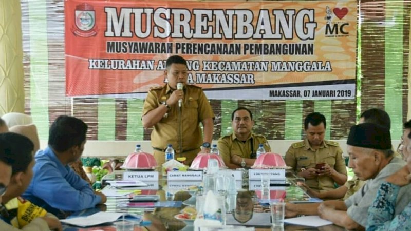 Pemerintah Kecamatan Manggala Gelar Musrembang di Moncong Taring