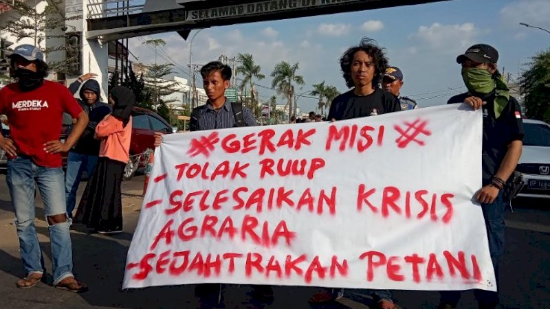 Tak Ada Pemberitahuan, Unjuk Rasa di Gowa Nyaris Dibubarkan