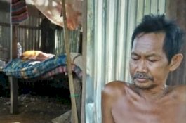 Pedagang Pisang Keliling Itu Kini Lumpuh dan Sebatangkara, BII Galang Bantuan