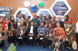 Pj Wali Kota Makassar Sambangi Stand PDAM di IWWEF 2019