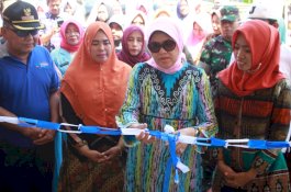 Bunda Paud Barru Resmikan Gedung Paud Pelita Alam