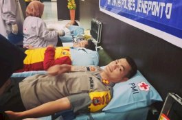 Donor Darah, Polres Jeneponto Gandeng PMI