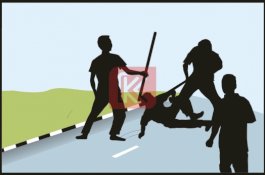 Anggota Polisi Dibacok Orang Tak Dikenal Saat Bertugas