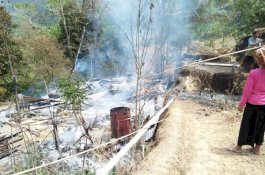 Bantu Perbaiki Makam Keluarga, Rumah dan Harta Nasir Ludes Terbakar