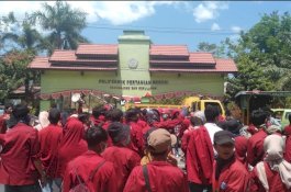 Atas Nama Solidaritas, 120 Mahasiswa Politani Pangkep Bergerak ke Makassar
