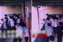 Tak Tahan Dibully, Siswa Jangkung Ini Lemparkan Temannya dari Lantai 4