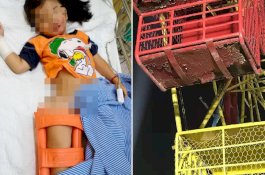 Lagi Asyik Tamasya, Bocah 4 Tahun Terjatuh dari Komidi Putar