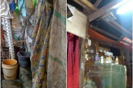 Beralaskan Tanah, 20 Tahun Keluarga di Gowa Hidup Berdinding Karung