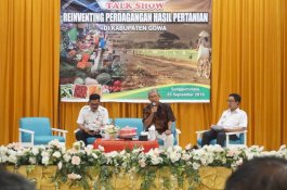 Bappeda Gowa Gelar Talkshow Bahas Cara Tingkatkan Hasil Pertanian