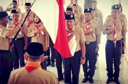 Mabi dan Pembina Gudep Lapas Maros Resmi Dikukuhkan