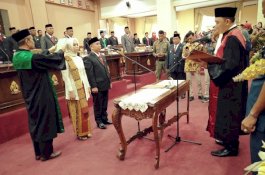 Salmawati Resmi Dilantik Jadi Ketua DPRD Jeneponto, Wakil Ketua I Ditunda