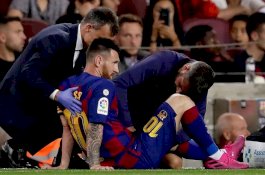 Baru Pulih, Barcelona Konfirmasi Messi Cedera Lagi