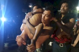 Gelar Teatrikal dan Salat Gaib, UKM Talas Unismuh Kehilangan Kader IMM