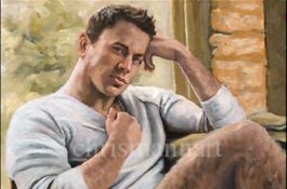 Lukisan Channing Tatum dengan Testis Terlihat Laris Rp93 Juta