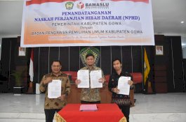 KPU Terima Dana Hibah Rp60 Miliar dari Pemkab Gowa