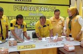 Meski Ada Deng Ical, Ini Alasan Pimcam Golkar Se-Makassar Daftarkan Aru Sebagai Balon Wali Kota