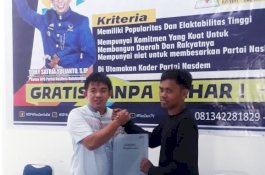 Perwakilan Pemuda Gantarang Wakili Syamsuddin Alimsyah Mendaftar di NasDem