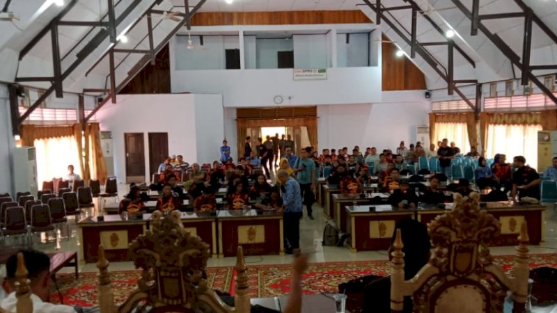 Pemuda Pancasila Dampingi Pedagang Pasar Bawa Aspirasinya ke DPRD Wajo