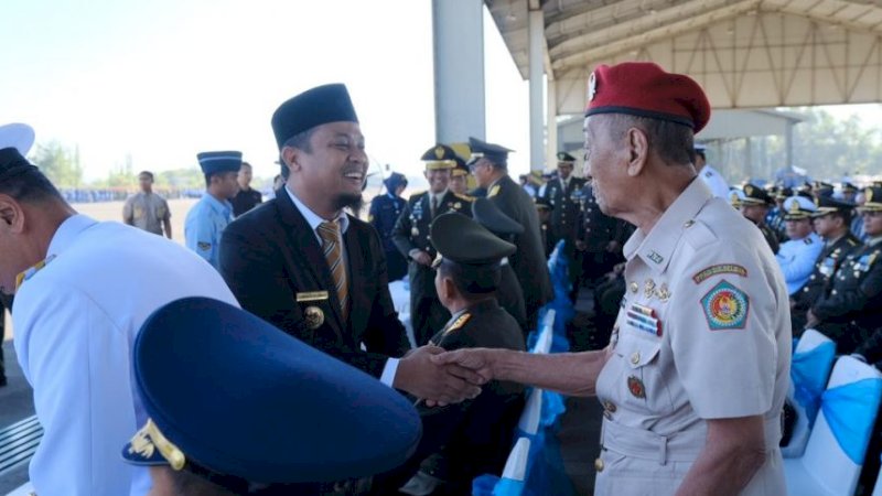 HUT ke 74 TNI, Wagub Sulsel Harap Sinergitas Jaga Keamanan
