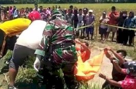 Sempat Pulang Ambil Baju, Suami Mayat Dalam Karung Belum Ditemukan