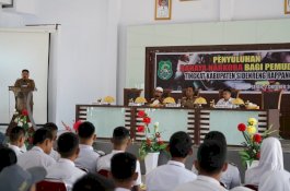 Sosialisasi Bahaya Narkoba kepada Pelajar Sidrap, Asisten II: Jangan Pernah Mencobanya