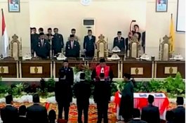 Ini Tiga Pimpinan DPRD Wajo Definitif yang Baru Dilantik
