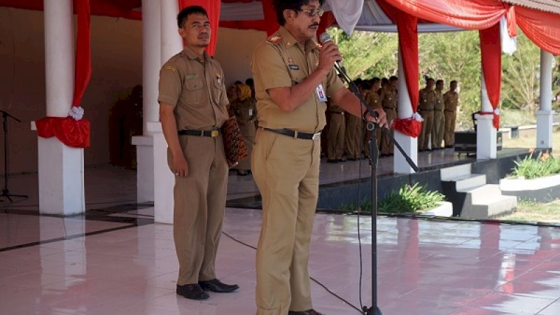 Kepala Dinas Komunikasi dan Informatika Sidrap, Kandacong Mappile.