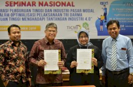 STIE Nobel Makassar Bahas Pasar Modal di Seminar Nasional